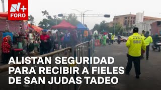 Despliegan operativo en San Hipólito para la fiesta de San Judas Tadeo  Estrictamente Personal [upl. by Eidde]