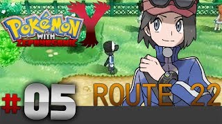 Pokemon Y Walkthrough Episode 5  Route 22 and Trainers [upl. by Babara]