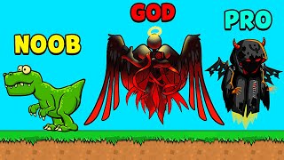 NOOB vs PRO vs GOD  FlyOrDieio All Bosses [upl. by Nerhe]