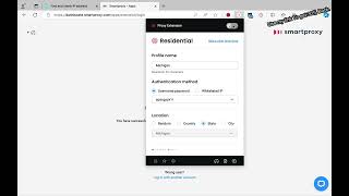 How To Connect Smart Proxy On Microsoft Edge [upl. by Arimas494]