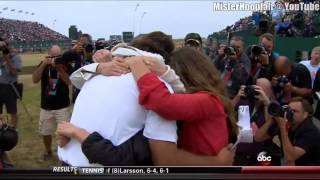 Phil Mickelson Wins 2013 Open Championship  Back 9 Birdies [upl. by Ybbor416]