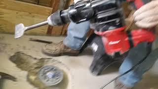 Harbor Freight Bauer 105 amp rotary hammer kit [upl. by Irallih]