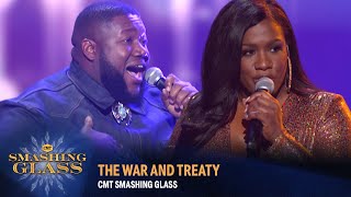 The War and Treaty Perform quotOn My Ownquot by Patti LaBelle  CMT Smashing Glass [upl. by Ainoyek]