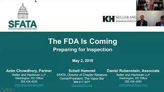 quotThe FDA is Comingquot Webinar [upl. by Raffaj]