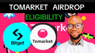 Tomarket Airdrop Eligibiity  Connect bitget wallet to tomarket [upl. by Brnaba]