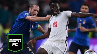 Giorgio Chiellini tries to take Bukayo Saka’s shirt 😮 Shorts  ESPN FC [upl. by Nivle]