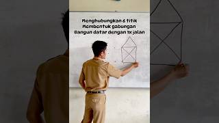 Ice Breaking Bangun Datar  menghubungkan 6 titik membentuk bangun datar gabungan viralvideo [upl. by Seitz]