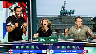 🏴󠁧󠁢󠁥󠁮󠁧󠁿 ITV Panel LIVE REACTION to DRAMATIC England Penalty Shootout Win  EURO2024  ITV Sport [upl. by Ayatnohs152]