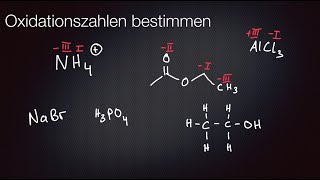 Bestimmung von Oxidationszahlen [upl. by Fredelia]