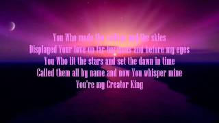 Creator King  Kathryn Scott with lyrics [upl. by Ilhsa494]