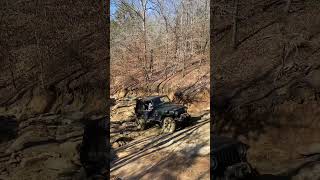 TJ launches up Ship Wreck at Gulches ORV Park jeep offroading jeeplife jeeptj 4x4 [upl. by Francine]