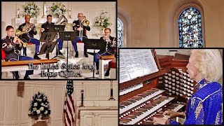 DeLalande  MUSIQUE ROYALE  Diane Bish at Fort Myer Old Post Chapel Arlington National Cemetery [upl. by Diarmid]