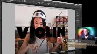 How To Place a Photo inside Text in Adobe InDesign [upl. by Wolfie]