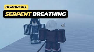 How to Get the Serpent Breathing Style in Roblox DemonFall [upl. by Reger]