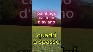 quadri a spasso quadri paintings shortsarts colori pittura natura mostre artgallery [upl. by Skricki]