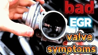 8 Symptoms of bad egr valve [upl. by Anewor]