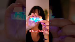 ASMR  different fidgets satisfying asmr fidget slime fidgetz fidge fidgettoys fidgetlife [upl. by Lekzehcey]