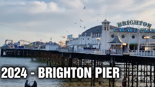 BRIGHTON PIER 2024 Walking Through [upl. by Xila]