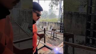 Double angle welding for beginnersangle joint weldingshort [upl. by Gibeon]