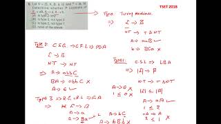 TSET 2018 COMPUTER SCIENCE SOLUTIONS PART 1 [upl. by Telfer]