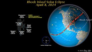 Rhode Island Solar Eclipse  April 8 2024 [upl. by Meesaw]