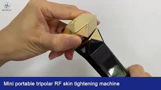 🐳Tripolar RF home use beauty machine 💐 Soften lines and wrinkles🥰 mejinlay promotion [upl. by Filide]