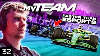 F1 Esports Driver with F1 Esports Setup vs OP AI  F1 23 My Team 32 [upl. by Lepley]