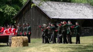 Fenian Raid Reenactment Lang Pioneer Village 2016 [upl. by Anawat]