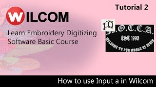How to use Input a in Wilcom [upl. by Suravart455]