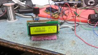 HOMEBREW HF RECEIVER SSB CW [upl. by Crescantia104]