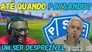 RECADO PARA A DIRETORIA DO PAYSANDU  TORCEDOR DO CRB TIRANDO ONDA EM QUE MUNDO ESTAMOS HEM [upl. by Vania]