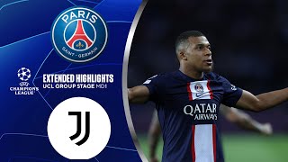 PSG vs Juventus Extended Highlights  UCL Group Stage MD 1  CBS Sports Golazo [upl. by Naval]