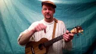 Tupelo Honey  Van Morrison ukulele tutorial by MUJ [upl. by Henebry]