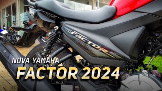 YAMAHA LANÇA NOVA FACTOR 125 2024 MAS [upl. by Ahsirt]