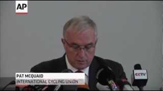 UCI Armstrong Stripped of 7 Tour Titles [upl. by Yrellav852]