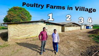 Poultry Farms in a Village by two farmers [upl. by Aemat942]