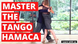 Easy Tango Hamaca Step Milonguero Tango Step you SHOULD Know [upl. by Keating]