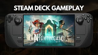 Nightingale  Steam Deck Gameplay [upl. by Ansela]