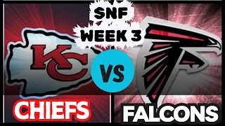 Chiefs vs Falcons EPIC Sunday Night Football Showdown Preview amp Predictions [upl. by Rehsa245]