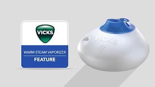 Vicks Warm Steam Vaporizer V150  Features [upl. by Eiramannod]