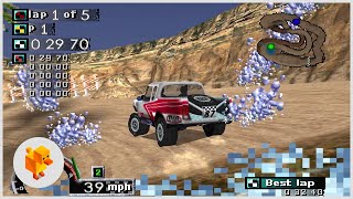 Rally Cross PS1  Pro Mixed Season Playthrough  DuckStation Emulation [upl. by Asilanom379]