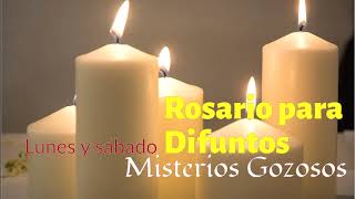 ✝️𝙍𝙊𝙎𝘼𝙍𝙄𝙊 𝙋𝘼𝙍𝘼 𝘿𝙄𝙁𝙐𝙉𝙏𝙊𝙎 Misterios Gozosos Lunes y sábado  📿Oraciones Católicas  Orar Unidos [upl. by Assenat]