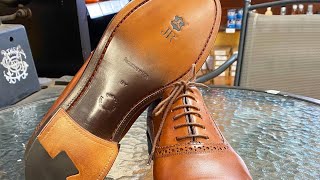 Bringing back a pair of Magnanni shoes [upl. by Adhern]