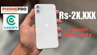 iphone 11 Refurbished from cashify phone pro unboxing🔥purchase experience😎should you buy 2023 [upl. by Bohs]