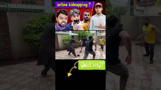 ducky bhai brother kidnapping expose 🤡shortshortvideo [upl. by Aiselad314]