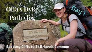 Day 1 Offas Dyke  Sedbury Cliffs to St Briavels [upl. by Emmerie]