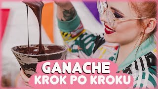 Jak zrobić IDEALNY CZEKOLADOWY GANACHE do tortu  Sugarlady [upl. by Dnar305]