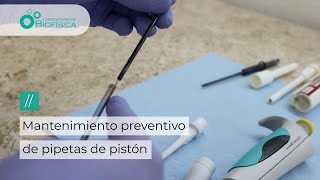 Mantenimiento preventivo de pipetas de pistón [upl. by Effy871]