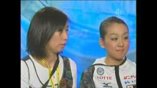 WC 2012 Mao Asada interview after SP [upl. by Imogene]