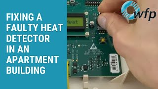 Replacing a Faulty EMS FireCell Radio Heat Detector in a London Apartment [upl. by Sirovaj]